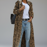 Midi Leopard Coat