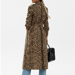 Midi Leopard Coat