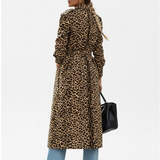 Midi Leopard Coat