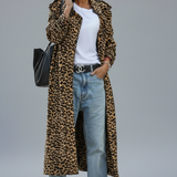 Midi Leopard Coat