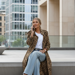 Midi Leopard Coat