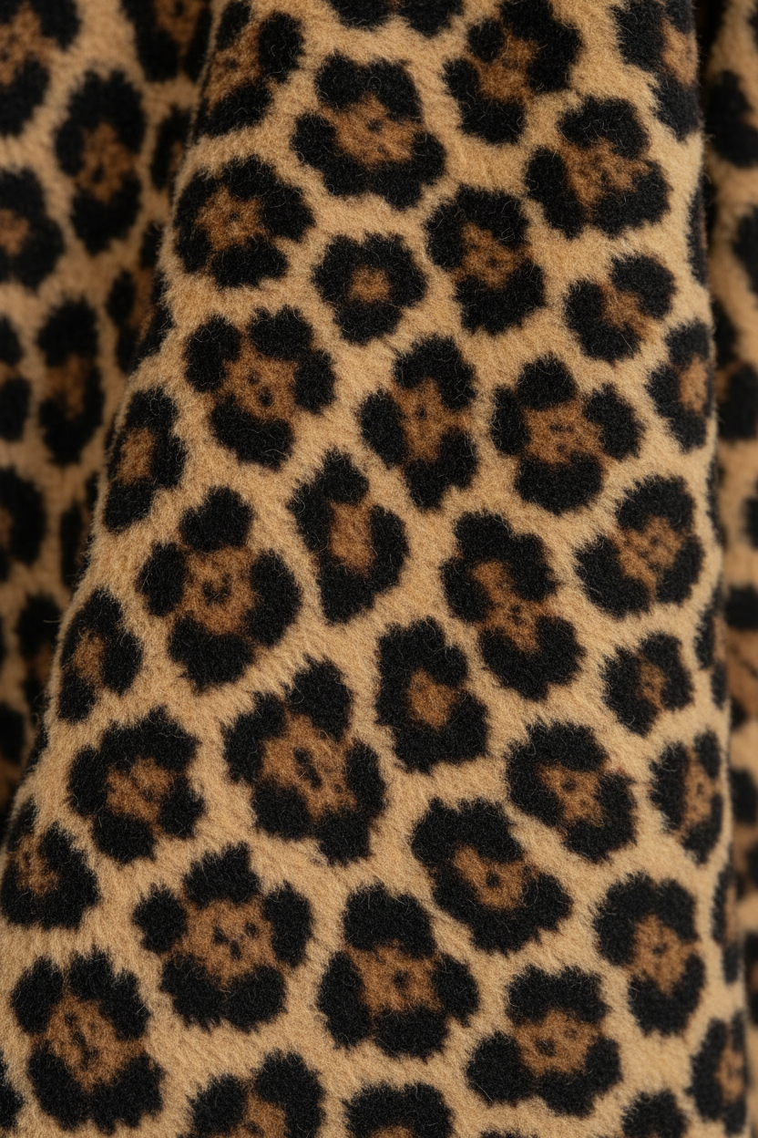 Midi Leopard Coat