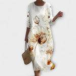Miranda - Stylish Floral Maxi Dress