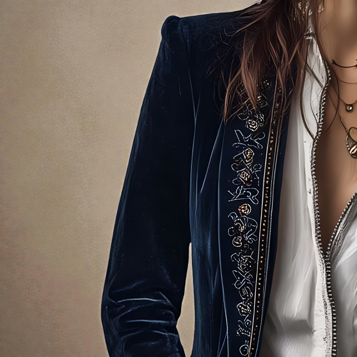 NURIA™ | Velvet Coat