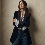 NURIA™ | Velvet Coat