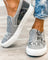 Quinny  | Casual Leopard Print Canvas Shoes