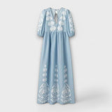 Rena - Printed Dress for Effortless Elegance