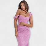 Renske - Elegant and Refined Dress with Corset