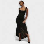 Renske - Elegant and Refined Dress with Corset