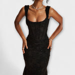 Renske - Elegant and Refined Dress with Corset