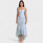 Renske - Elegant and Refined Dress with Corset