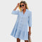 Sarah | Light Fluid Midi Day Dress