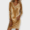Scarlett | Loose velvet dress