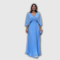 Serelina | Pleated Elegance Maxi Dress