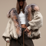 SORENZA | CROPPED WOOL JACKET