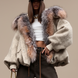 SORENZA | CROPPED WOOL JACKET