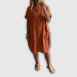 Tessa – Dress with Zip Fastening
