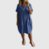 Tessa – Dress with Zip Fastening