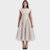 Victoria - Stylish Midi Dress