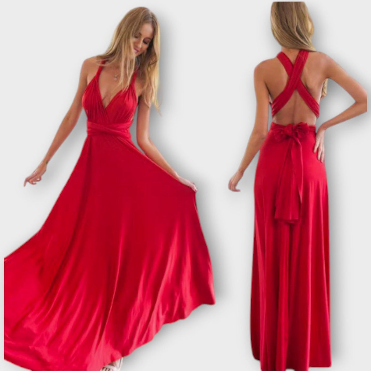 Zara - Wrap Maxi Dress